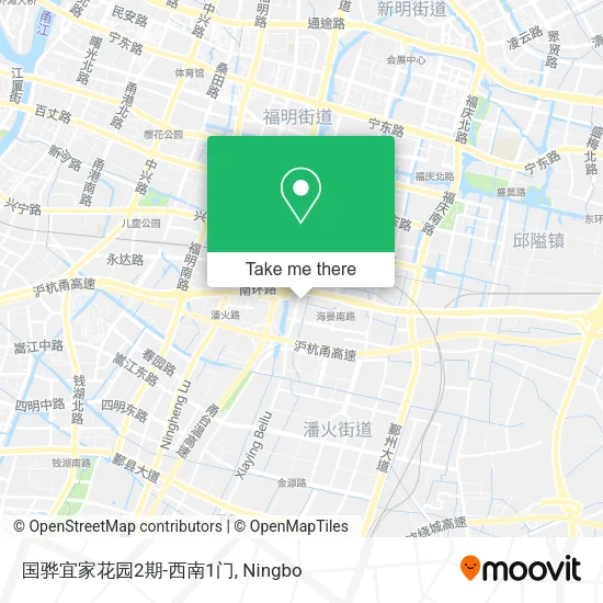 国骅宜家花园2期-西南1门 map