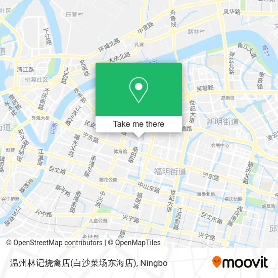 温州林记烧禽店(白沙菜场东海店) map