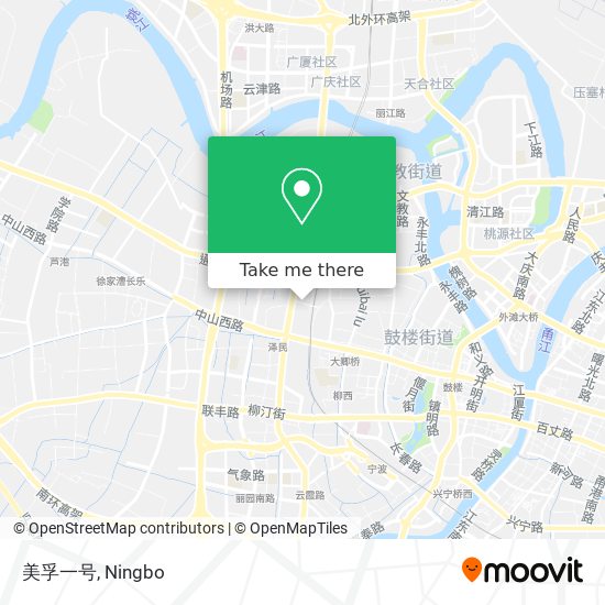 美孚一号 map