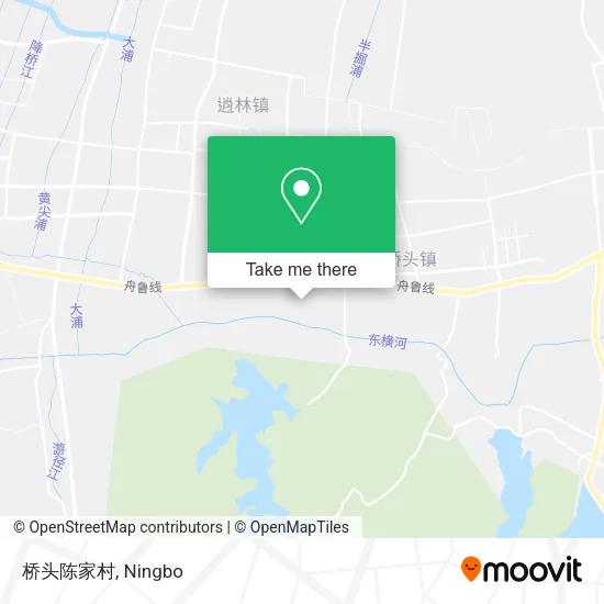 桥头陈家村 map