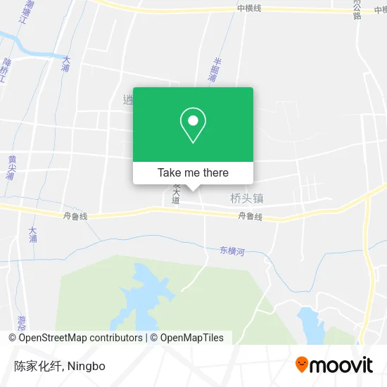 陈家化纤 map