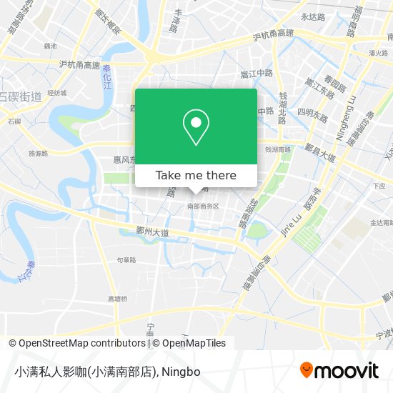 小满私人影咖(小满南部店) map