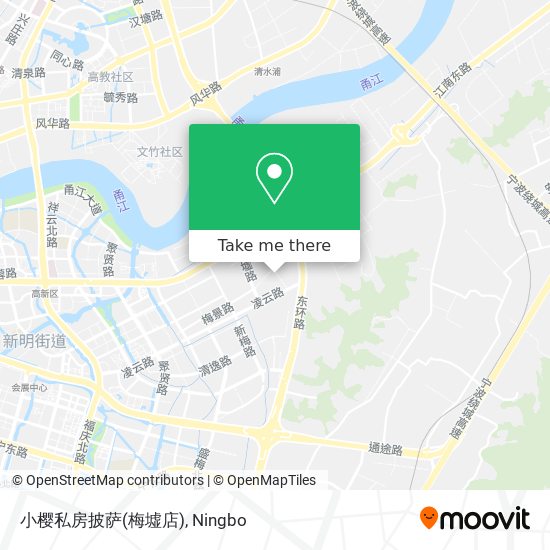 小樱私房披萨(梅墟店) map