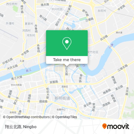 翔云北路 map