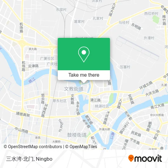 三水湾-北门 map