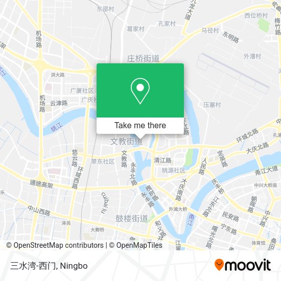 三水湾-西门 map