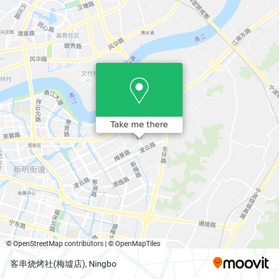客串烧烤社(梅墟店) map