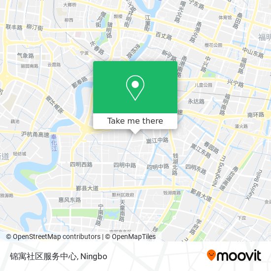 锦寓社区服务中心 map
