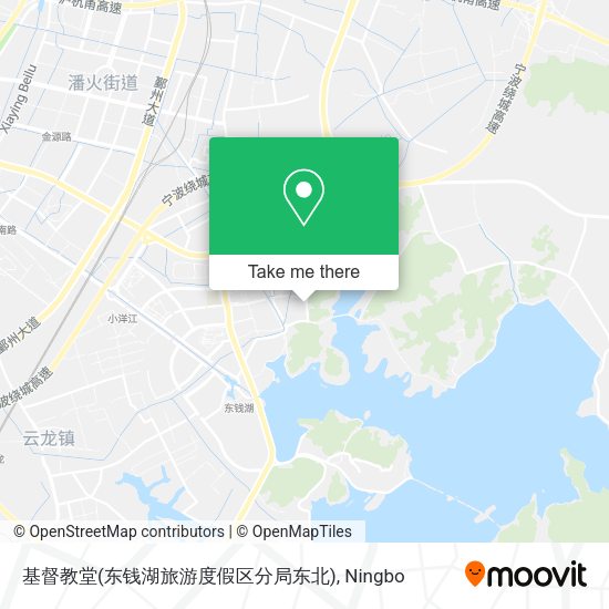 基督教堂(东钱湖旅游度假区分局东北) map