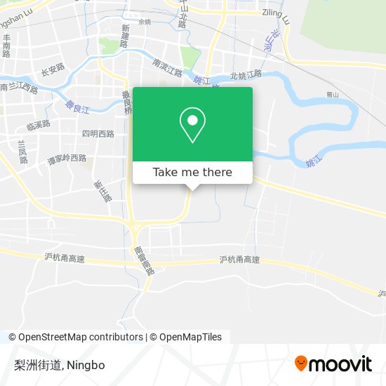 梨洲街道 map