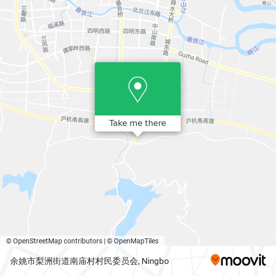 余姚市梨洲街道南庙村村民委员会 map