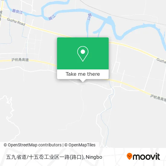 五九省道/十五岙工业区一路(路口) map