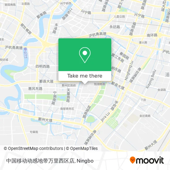 中国移动动感地带万里西区店 map