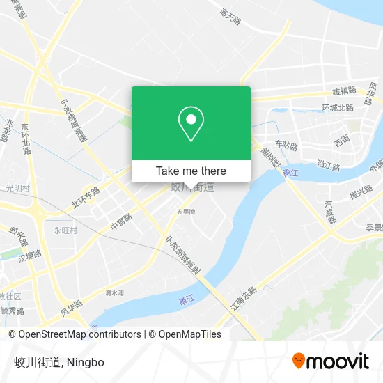 蛟川街道 map
