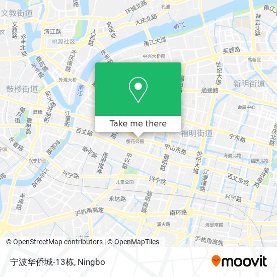 宁波华侨城-13栋 map