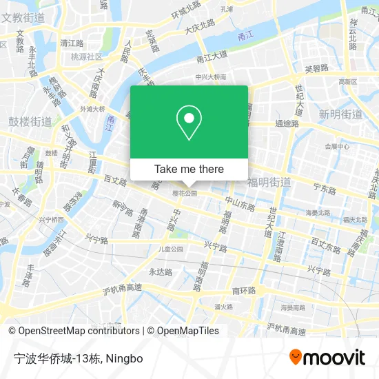 宁波华侨城-13栋 map