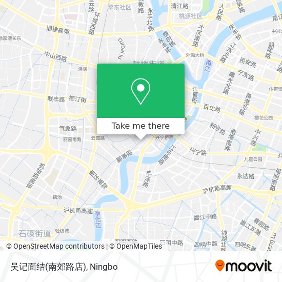 吴记面结(南郊路店) map