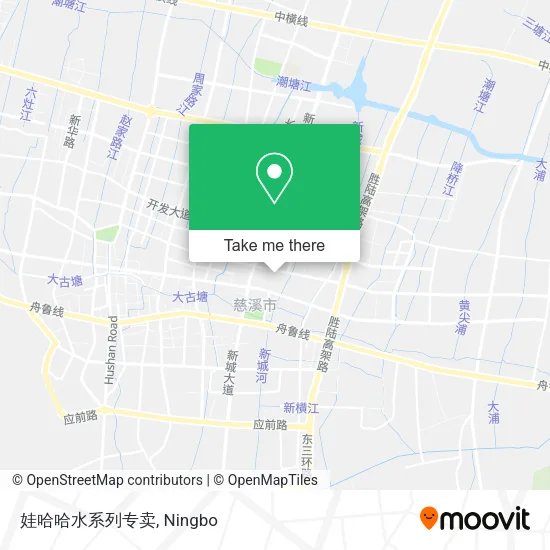 娃哈哈水系列专卖 map