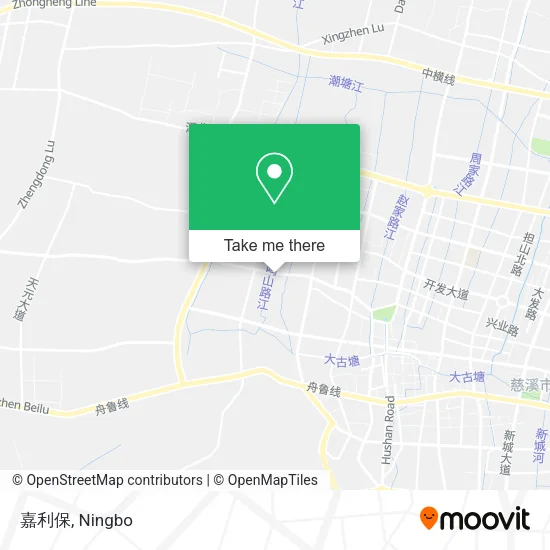 嘉利保 map
