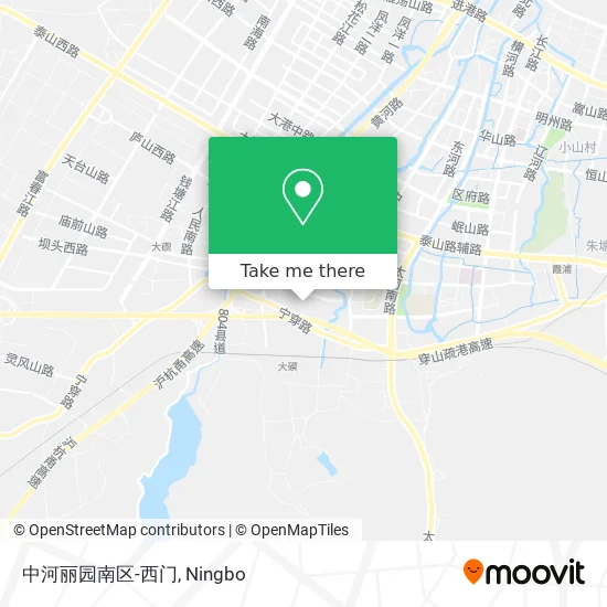 中河丽园南区-西门 map
