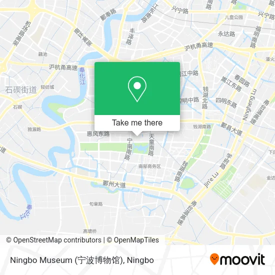 Ningbo Museum (宁波博物馆) map