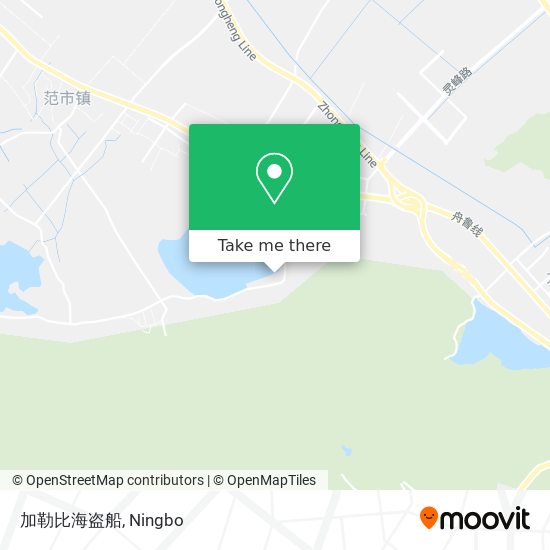 加勒比海盗船 map