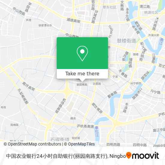 中国农业银行24小时自助银行(丽园南路支行) map