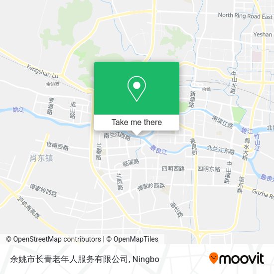 余姚市长青老年人服务有限公司 map