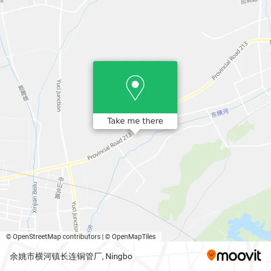 余姚市横河镇长连铜管厂 map