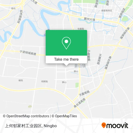 上何郁家村工业园区 map