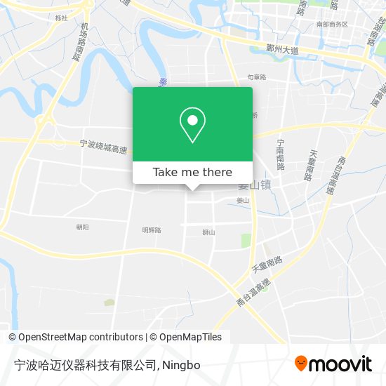 宁波哈迈仪器科技有限公司 map