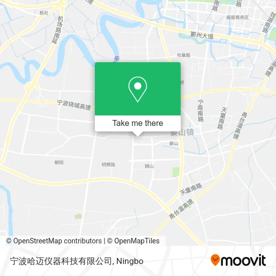 宁波哈迈仪器科技有限公司 map