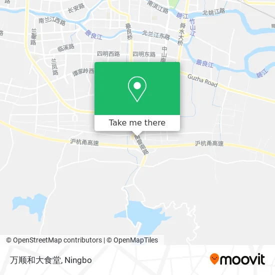 万顺和大食堂 map