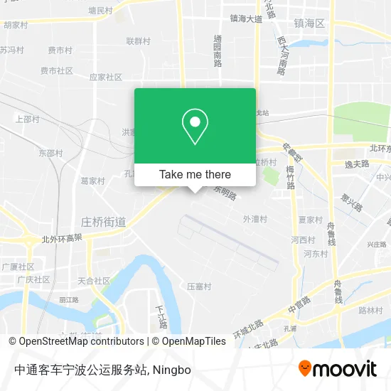中通客车宁波公运服务站 map