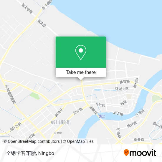 全钢卡客车胎 map