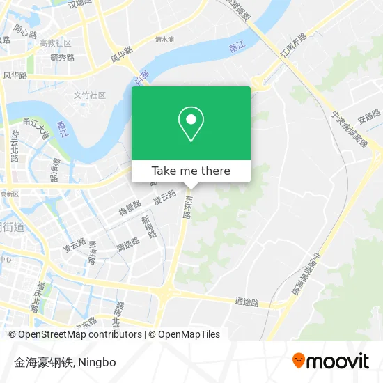金海豪钢铁 map