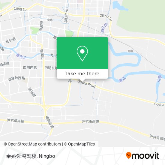余姚舜鸿驾校 map