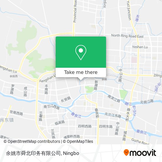 余姚市舜北印务有限公司 map
