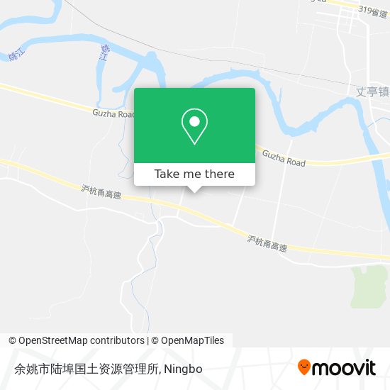 余姚市陆埠国土资源管理所 map