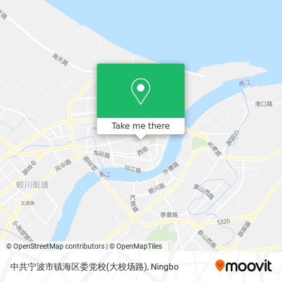 中共宁波市镇海区委党校(大校场路) map