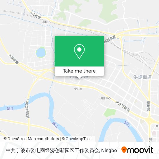 中共宁波市委电商经济创新园区工作委员会 map