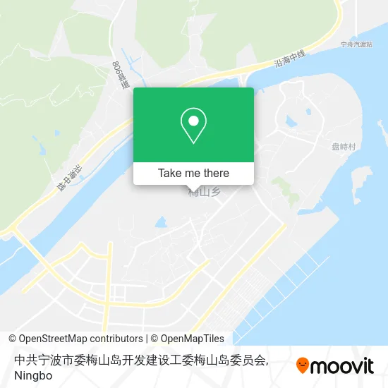 中共宁波市委梅山岛开发建设工委梅山岛委员会 map