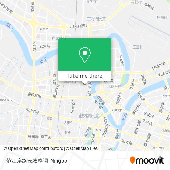 范江岸路云农格调 map