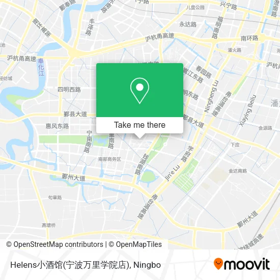 Helens小酒馆(宁波万里学院店) map