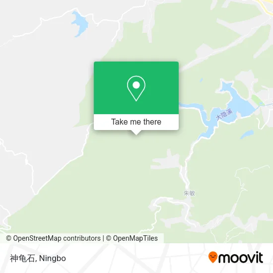 神龟石 map