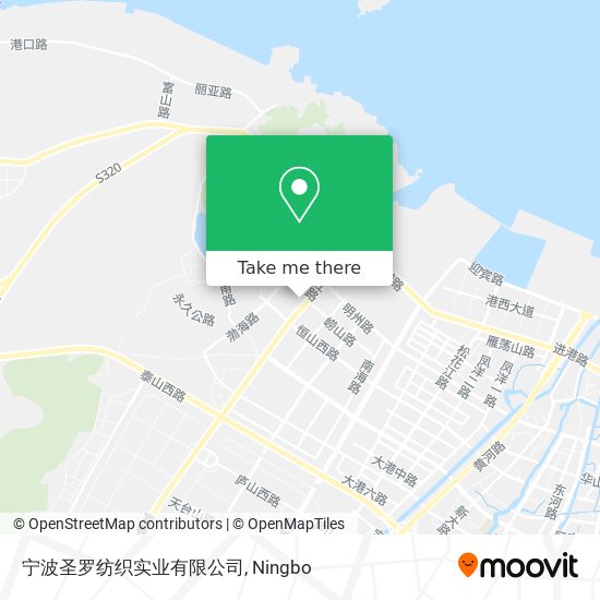 宁波圣罗纺织实业有限公司 map