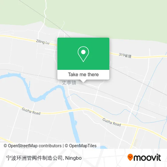 宁波环洲管阀件制造公司 map