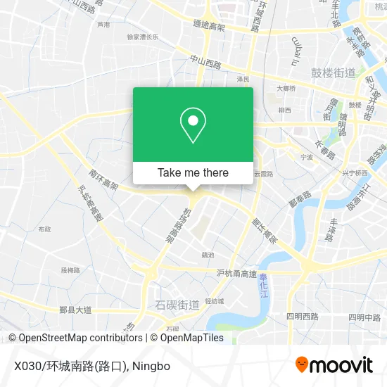 X030/环城南路(路口) map