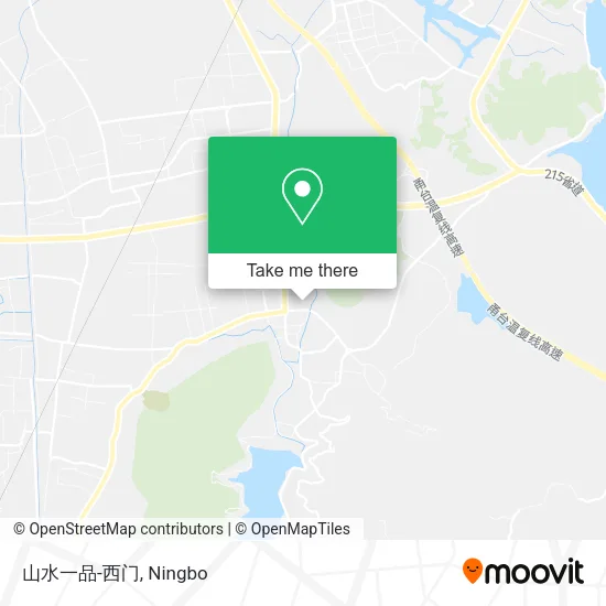 山水一品-西门 map