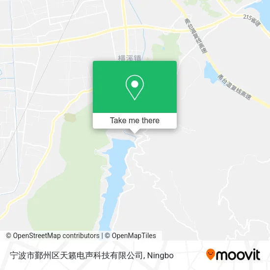 宁波市鄞州区天籁电声科技有限公司 map